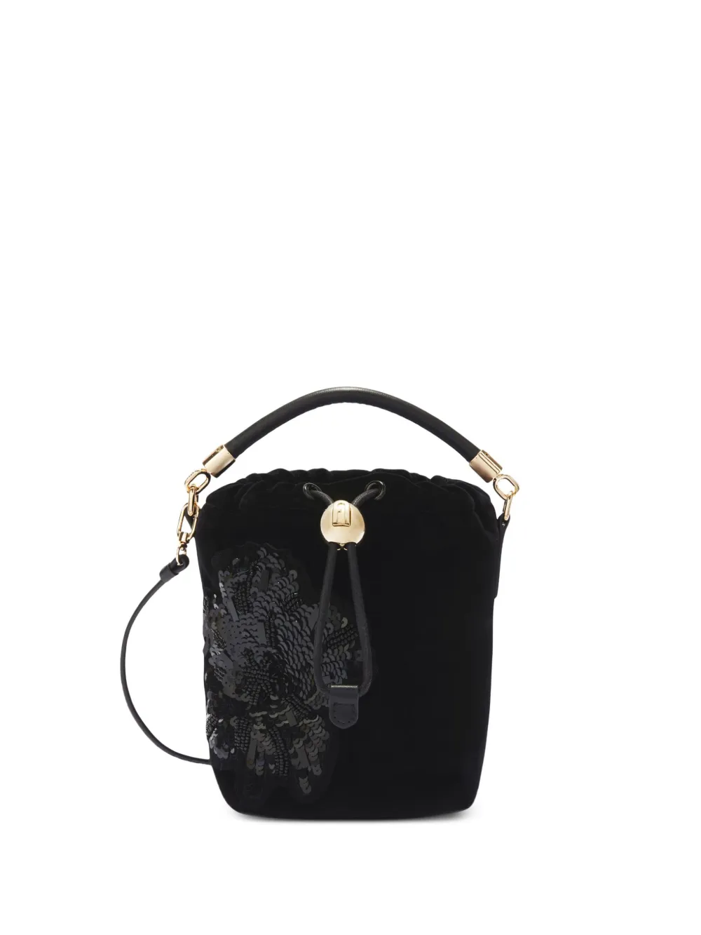 Мини-сумка с пайетками Furla, черный
Мини-сумка с пайетками Furla, черный