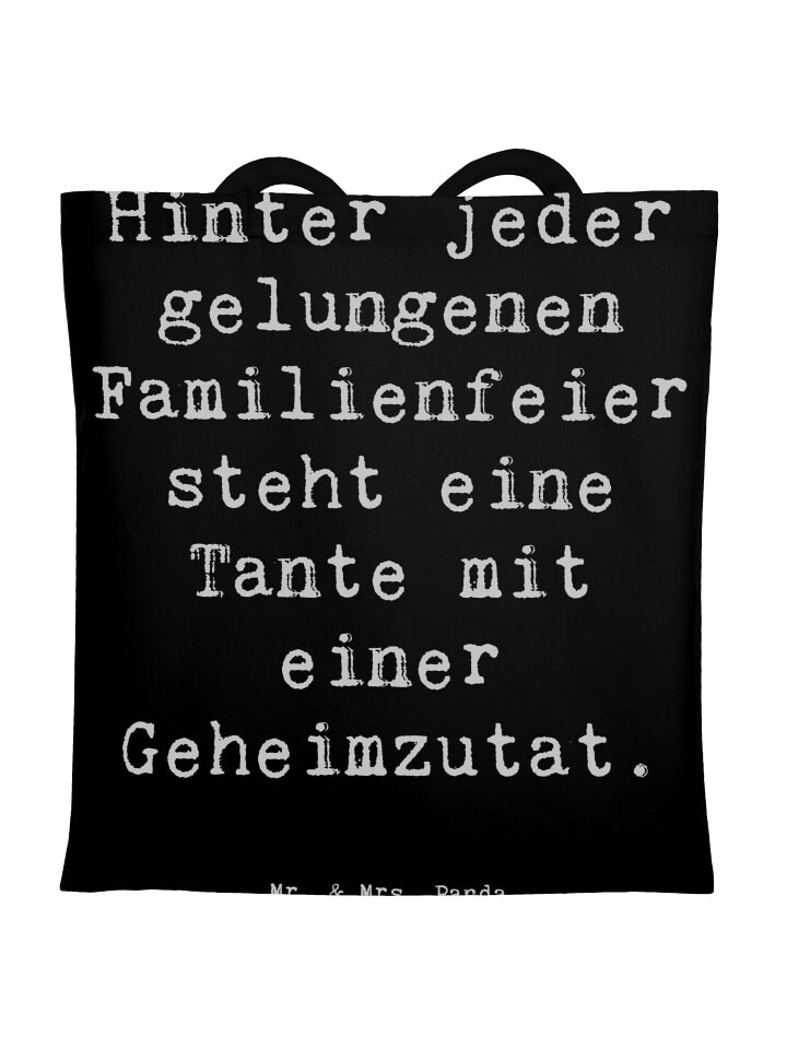 Сумка для переноски Mr & Mrs Panda Tante Geheimzutat, черный 
Сумка для переноски Mr & Mrs Panda Tante Geheimzutat, черный