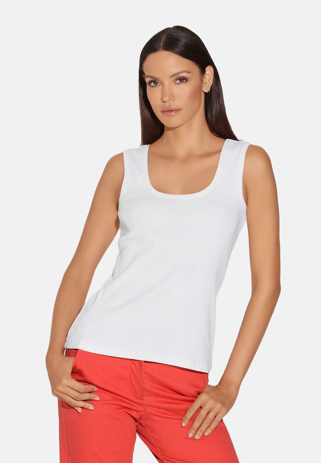 Топ ÄRMELLOSES MADELEINE, белый 
Топ ÄRMELLOSES MADELEINE, белый