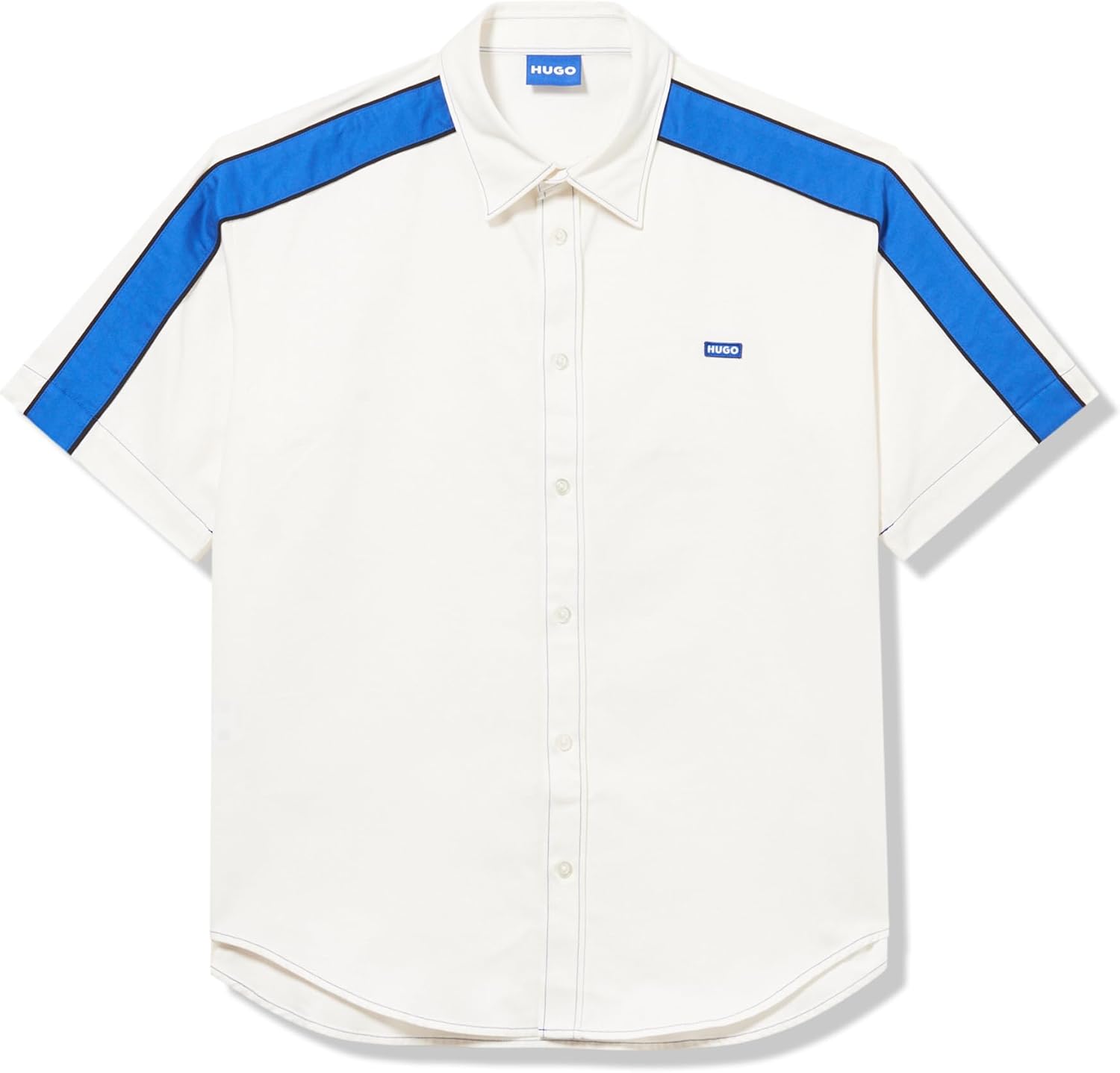 Мужская рубашка с коротким рукавом и небольшим логотипом HUGO, Ivory
Мужская рубашка с коротким рукавом и небольшим логотипом HUGO, Ivory