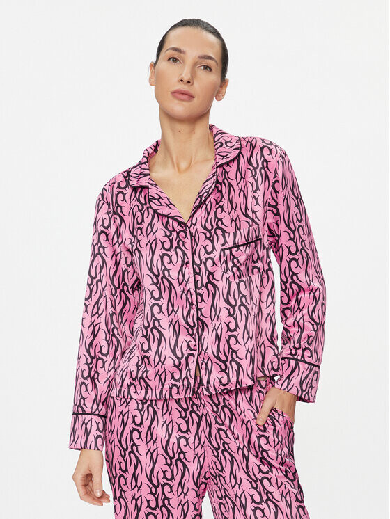 Пижамная футболка стандартного кроя Bluebella, розовый
Пижамная футболка стандартного кроя Bluebella, розовый