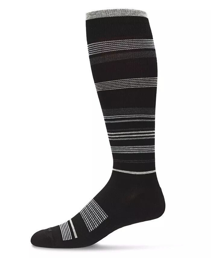 Мужские хлопковые компрессионные носки в разноцветную полоску Memoi, бежевый
Мужские хлопковые компрессионные носки в разноцветную полоску Memoi, бежевый