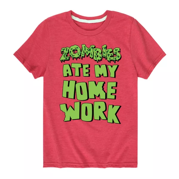 Футболка с рисунком «Зомби съели мою домашнюю работу» для мальчиков 8-20 лет Licensed Character, красный
Футболка с рисунком «Зомби съели мою домашнюю работу» для мальчиков 8-20 лет Licensed Character, красный