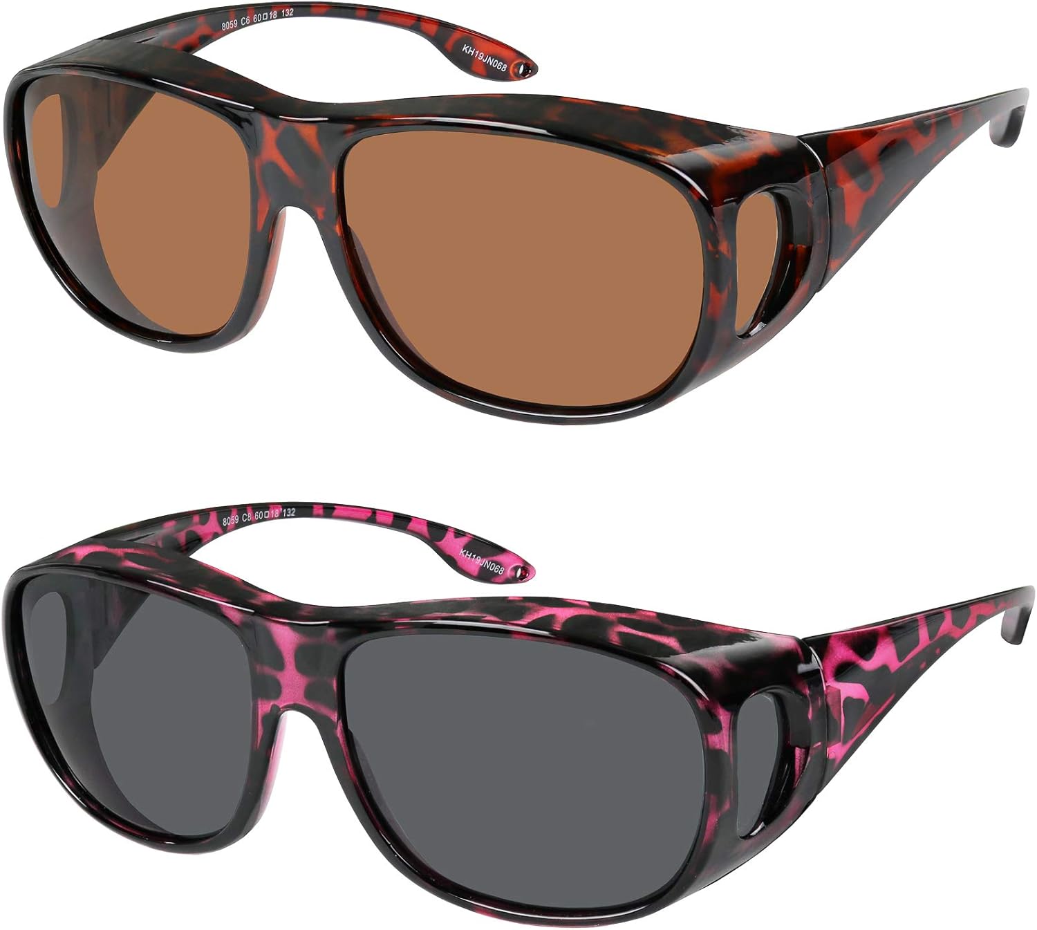 Солнцезащитные очки с поляризованными линзами, надеваемые поверх обычных очков, обеспечивают 100% защиту от УФ-излучения. Подходят для мужчин и женщин Yogo Vision, Brown Havana and Burgundy Havana
Солнцезащитные очки с поляризованными линзами, надеваемые поверх обычных очков, обеспечивают 100% защиту от УФ-излучения. Подходят для мужчин и женщин Yogo Vision, Brown Havana and Burgundy Havana