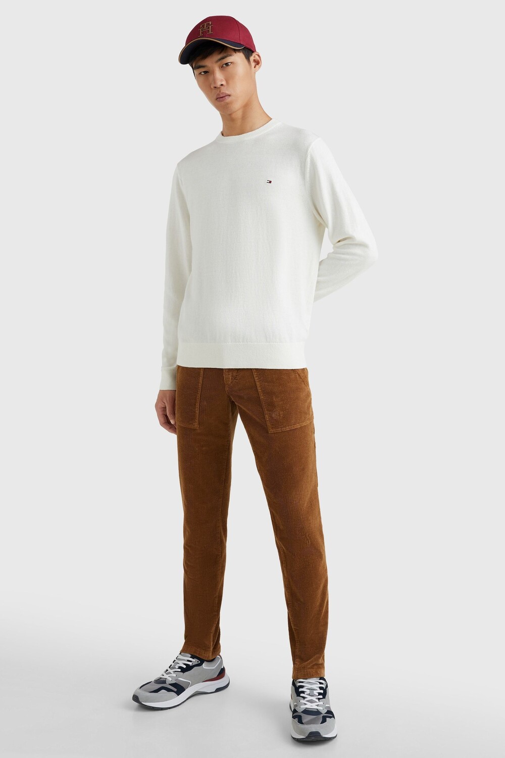 Свитер с круглым вырезом из органического хлопка пима и кашемира Tommy Hilfiger, белый
Свитер с круглым вырезом из органического хлопка пима и кашемира Tommy Hilfiger, белый