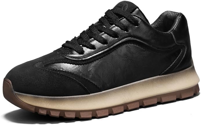 Мужские кроссовки для ходьбы - модные повседневные, деловые и кроссовки - противоскользящие мужские туфли - универсальная мужская обувь для любого случая на все сезоны Hhhchpm, черный
Мужские кроссовки для ходьбы - модные повседневные, деловые и кроссовки - противоскользящие мужские туфли - универсальная мужская обувь для любого случая на все сезоны Hhhchpm, черный