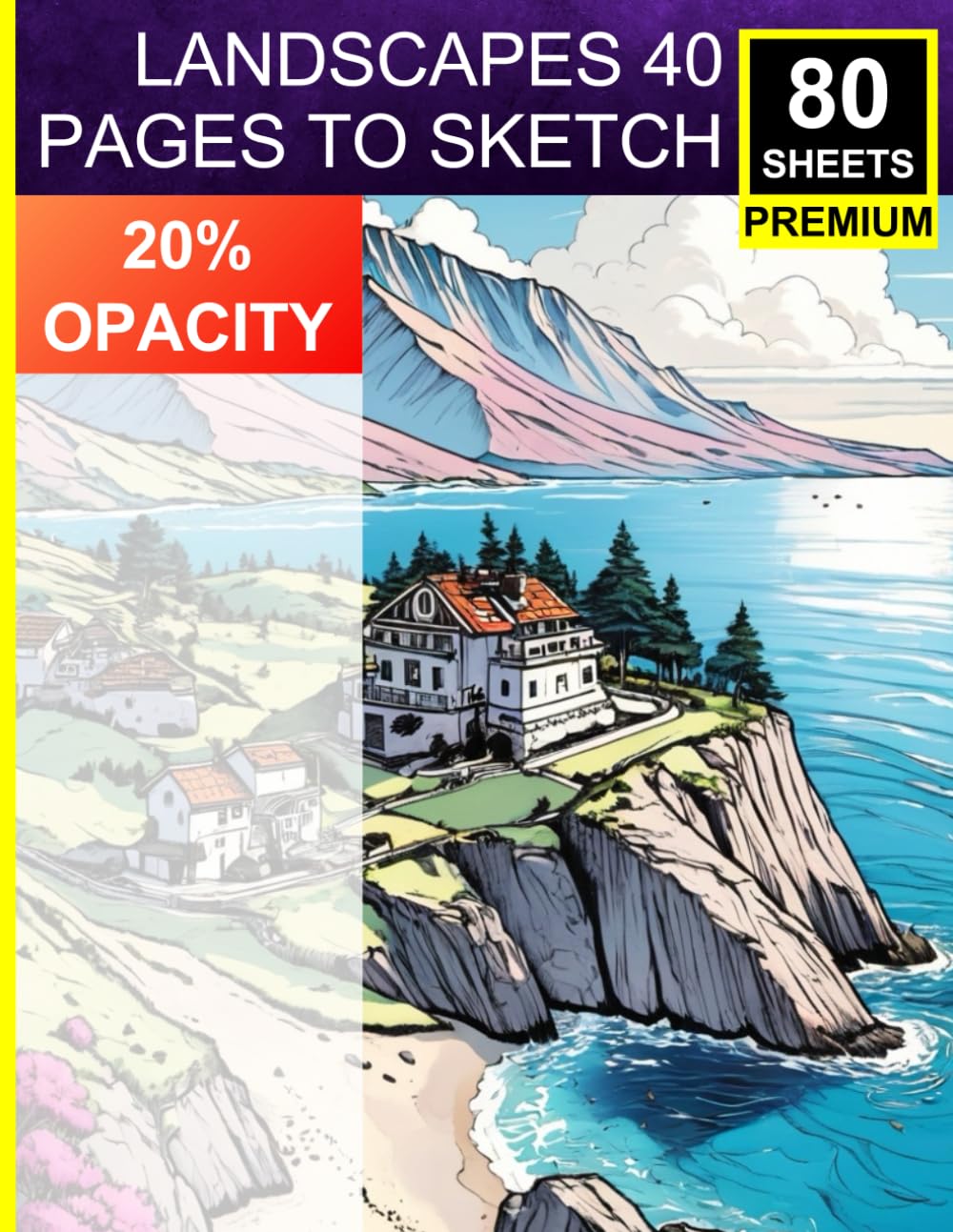 Landscapes: 40 Pages to Sketch: Practice Nature, Mountains, and Scenic Architecture • Designed for Pencil Shading, Inking, and Composition Flow (Independently published)
Landscapes: 40 Pages to Sketch: Practice Nature, Mountains, and Scenic Architecture • Designed for Pencil Shading, Inking, and Composition Flow (Independently published)