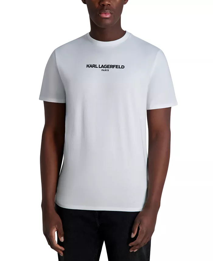 Мужская футболка с коротким рукавом и круглым вырезом с логотипом KARL LAGERFELD PARIS, белый
Мужская футболка с коротким рукавом и круглым вырезом с логотипом KARL LAGERFELD PARIS, белый