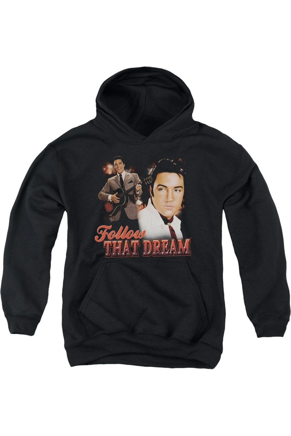 Молодежная толстовка с капюшоном Elvis Presley Follow That Dream Gildan, черный
Молодежная толстовка с капюшоном Elvis Presley Follow That Dream Gildan, черный