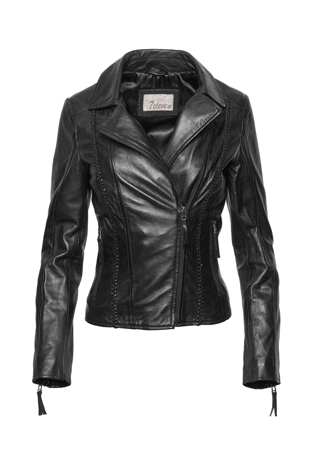 Кожаная куртка СЕЖАДИ 7eleven, черный
Кожаная куртка СЕЖАДИ 7eleven, черный