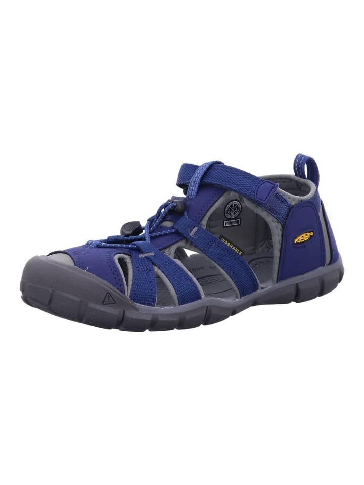 Походные сандалии Keen Outdoorsandalen Seacamp II Cnx, цвет Blue Depths/Gargoyle
Походные сандалии Keen Outdoorsandalen Seacamp II Cnx, цвет Blue Depths/Gargoyle