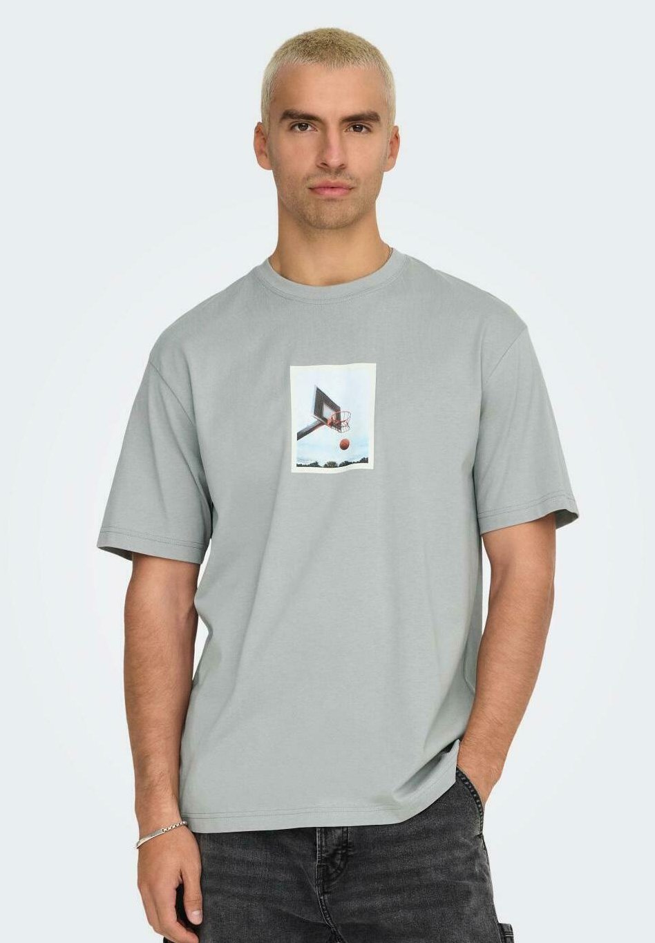 Футболка с принтом Only & Sons, серый
Футболка с принтом Only & Sons, серый