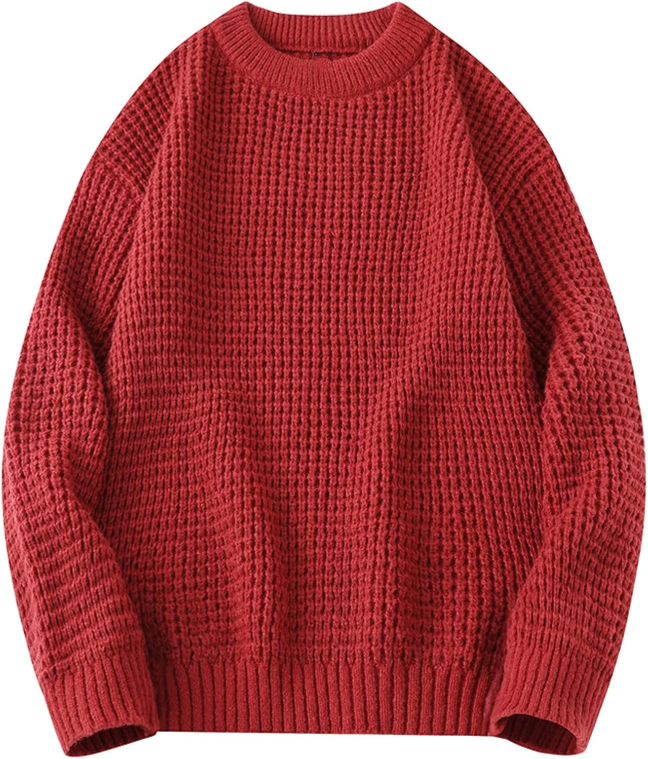 Yarova мужской свитер-пуловер — корейский стиль, свободный вязаный свитер, однотонный, для весны и осени
Yarova мужской свитер-пуловер — корейский стиль, свободный вязаный свитер, однотонный, для весны и осени