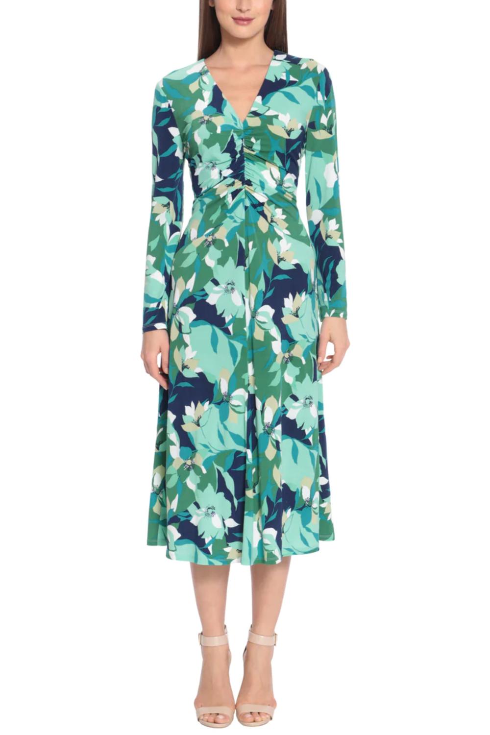 Длинное платье с цветочным принтом в сине-зеленых тонах Maggy London
Длинное платье с цветочным принтом в сине-зеленых тонах Maggy London