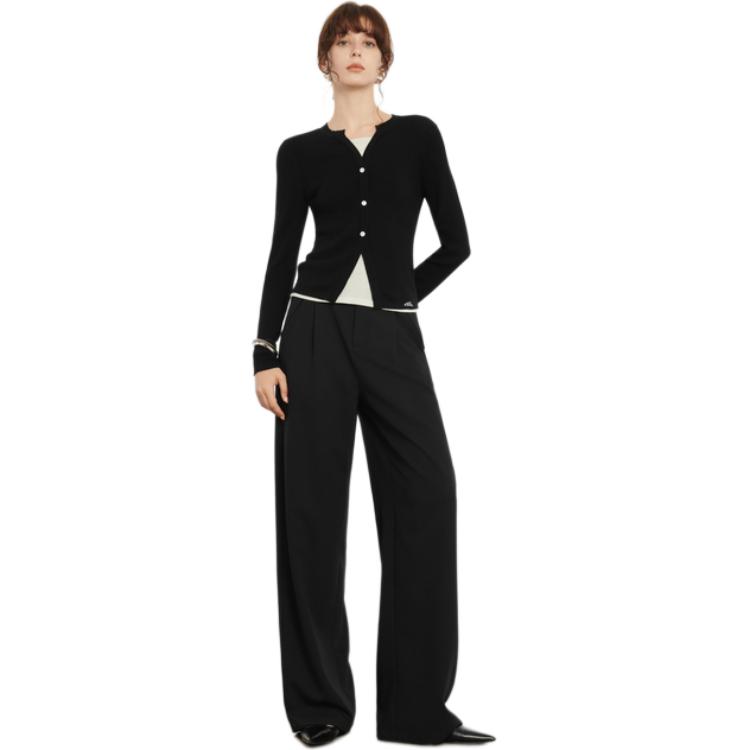 ELLE Свитер женский черный V-образный вырез Moderate
ELLE Свитер женский черный V-образный вырез Moderate