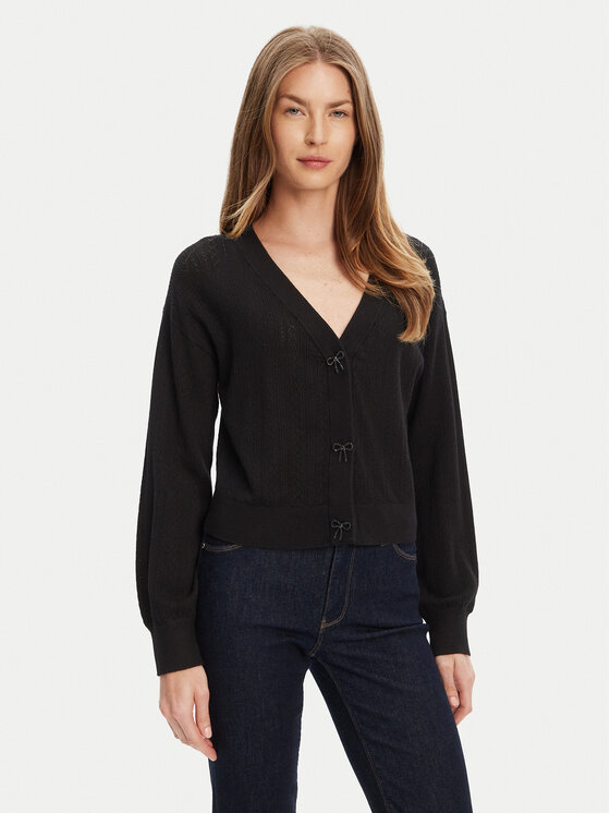 Кардиган обычного кроя W5YR01 Z2ZK2 Guess, черный
Кардиган обычного кроя W5YR01 Z2ZK2 Guess, черный