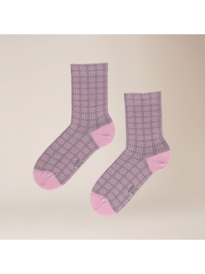 Носки в горошек, модные, дымчато-лилового цвета Kunert
Носки в горошек, модные, дымчато-лилового цвета Kunert