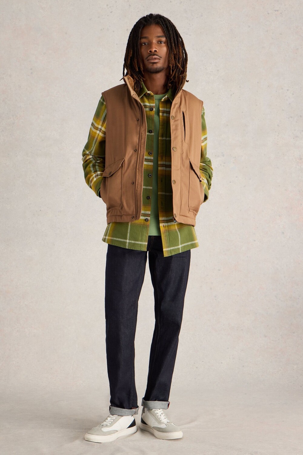 Жилет из 100% органического хлопка Canvas White Stuff, коричневый
Жилет из 100% органического хлопка Canvas White Stuff, коричневый