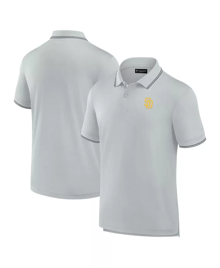 Мужская серая пике-поло San Diego Padres Fanatics Signature
Мужская серая пике-поло San Diego Padres Fanatics Signature