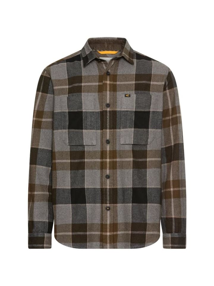 Рубашка с длинными рукавами цвета асфальта Camel Active
Рубашка с длинными рукавами цвета асфальта Camel Active