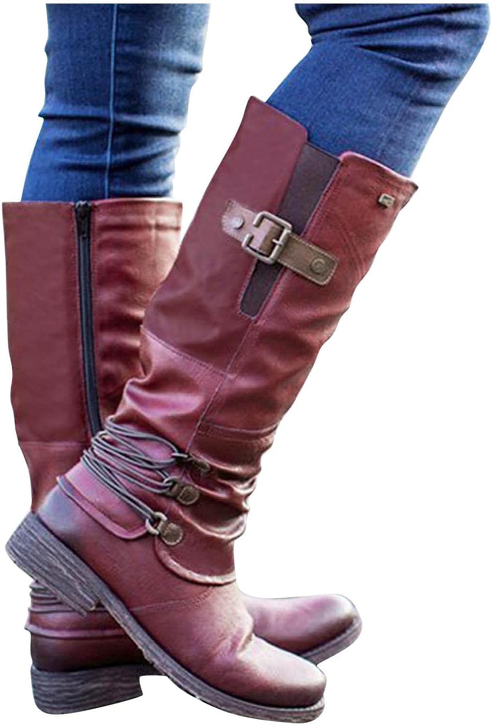 Женские сапоги Hbeylia, винный
Женские сапоги Hbeylia, винный