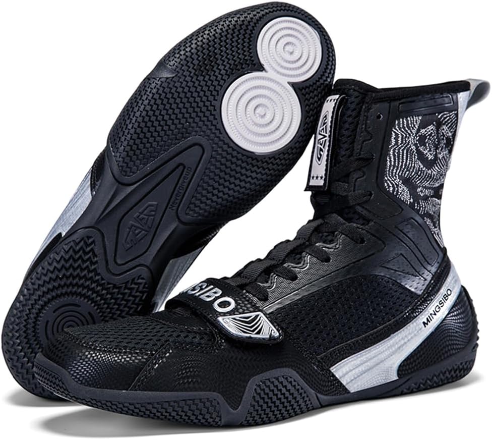 Мужские борцовские ботинки высокие, дышащие боксерские кроссовки, легкие, противоскользящие, для фитнеса, тяжелой атлетики, пауэрлифтинга и тренировок Hiuzylqx, C
Мужские борцовские ботинки высокие, дышащие боксерские кроссовки, легкие, противоскользящие, для фитнеса, тяжелой атлетики, пауэрлифтинга и тренировок Hiuzylqx, C