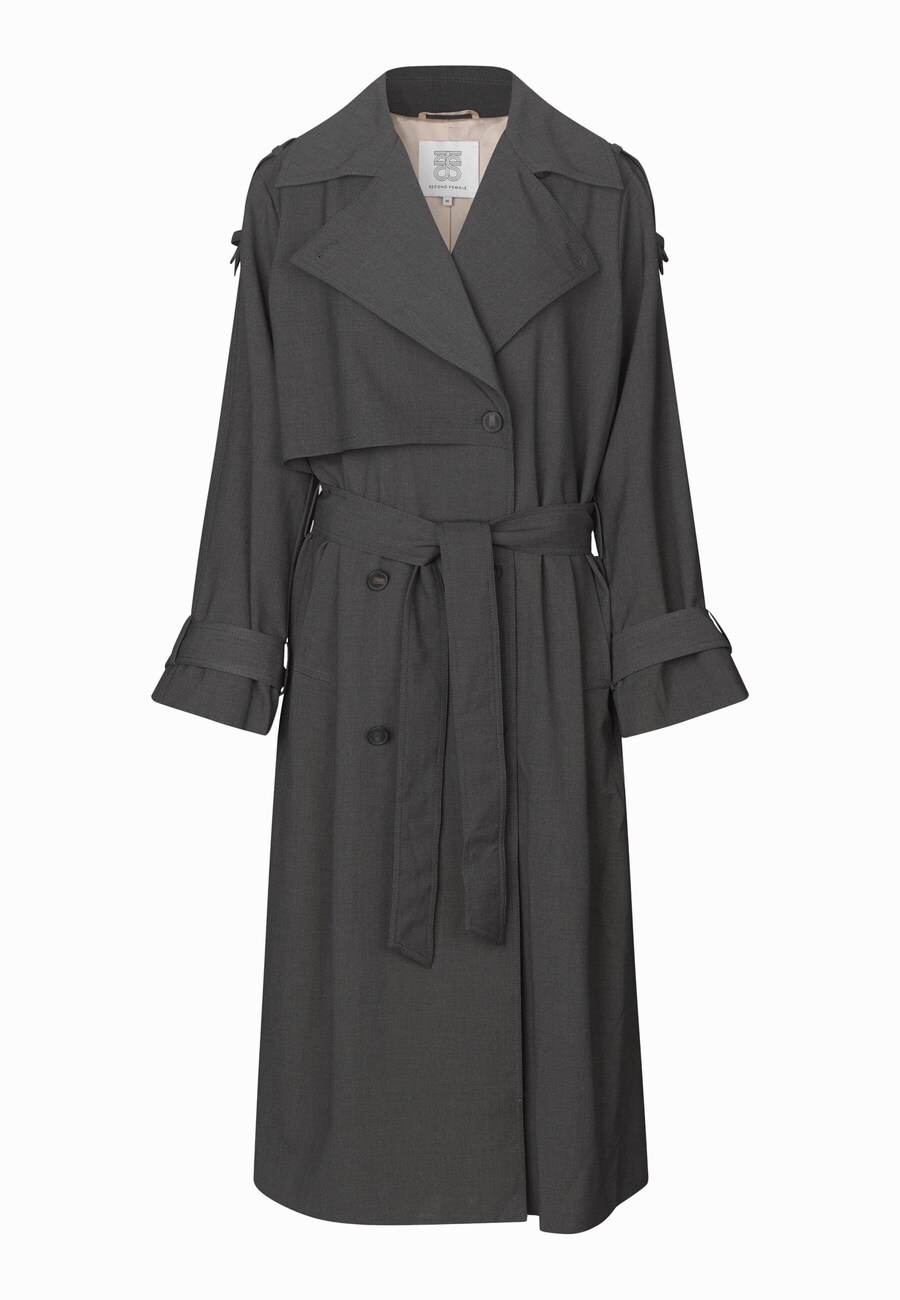 Пальто межсезонное SECOND FEMALE Zoe, темно-серый
Пальто межсезонное SECOND FEMALE Zoe, темно-серый