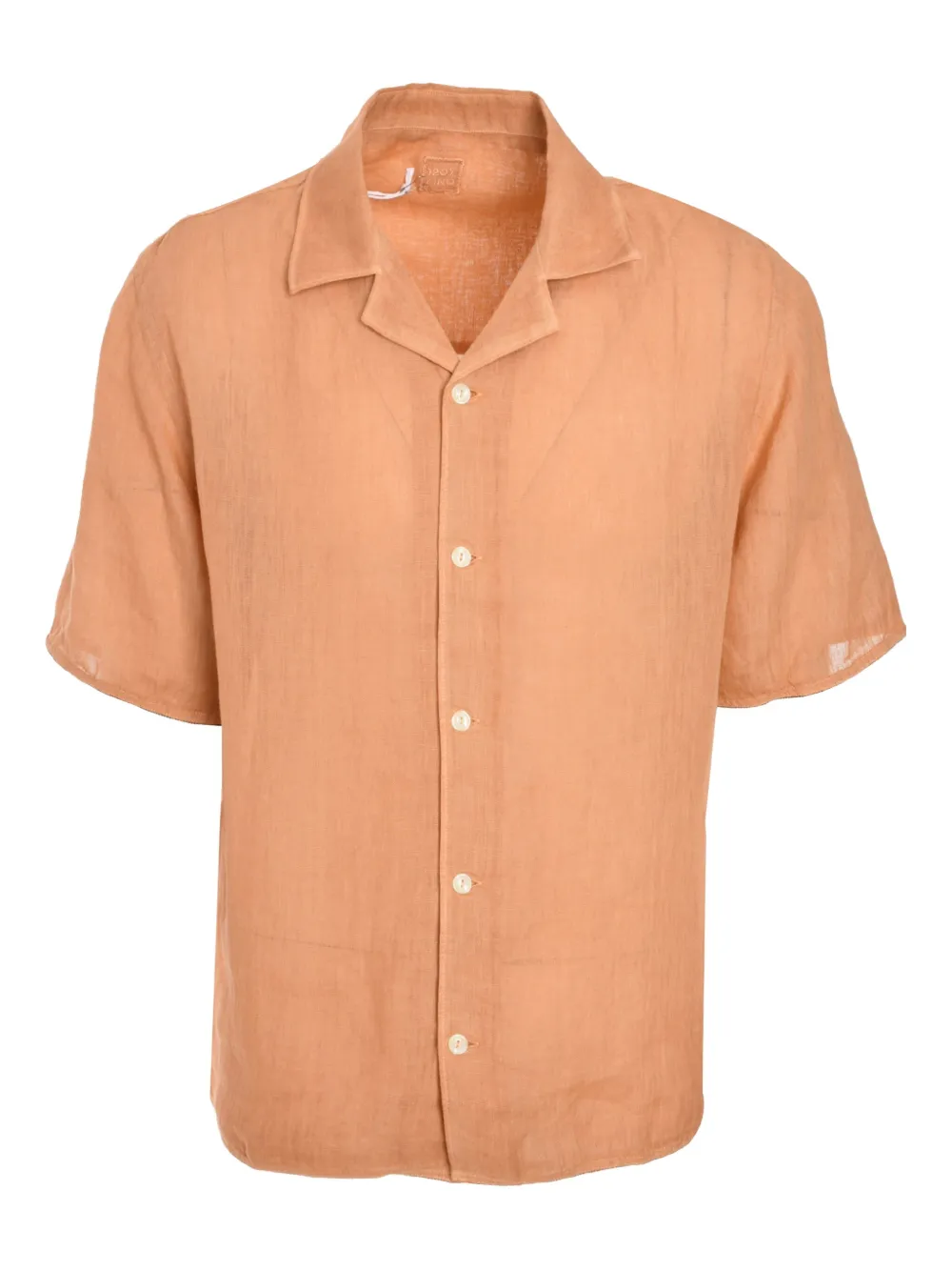 Рубашка с короткими рукавами и застежкой на пуговицы 120% Lino, оранжевый
Рубашка с короткими рукавами и застежкой на пуговицы 120% Lino, оранжевый