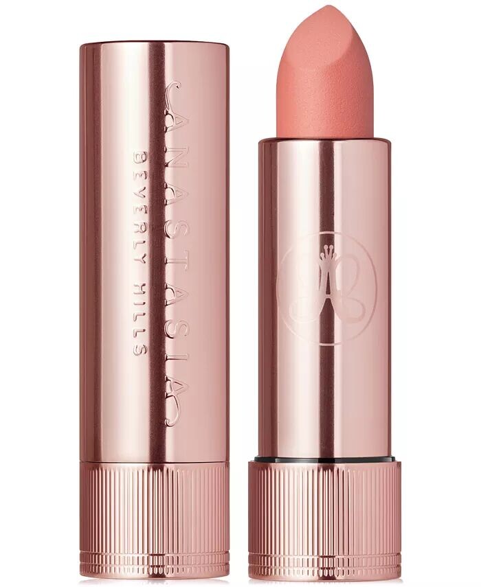 Матовая и атласно-бархатная губная помада Anastasia Beverly Hills, цвет Blush Brown
Матовая и атласно-бархатная губная помада Anastasia Beverly Hills, цвет Blush Brown