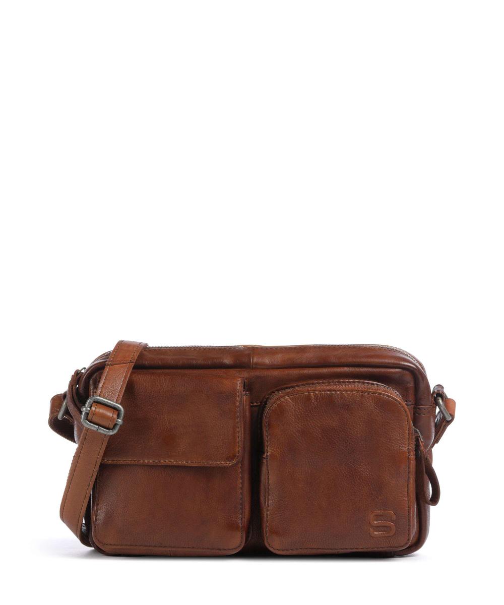 Сумка через плечо Apache Sara из зернистой кожи Spikes & Sparrow, коричневый 
Сумка через плечо Apache Sara из зернистой кожи Spikes & Sparrow, коричневый