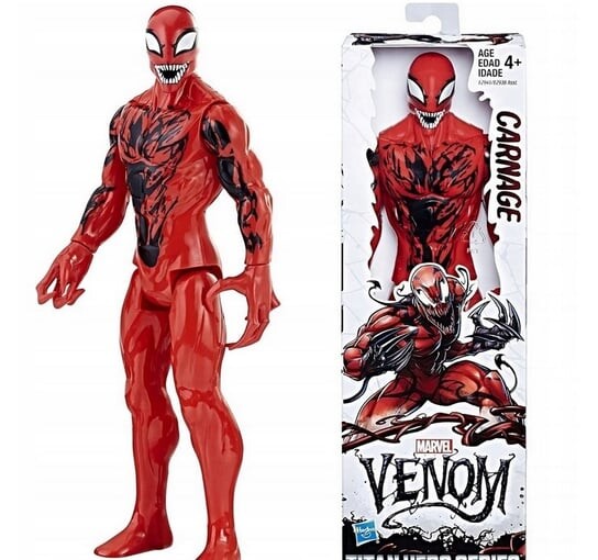 Подвижная Фигурка Hasbro Venom Carnage E2941 Marvel
Подвижная Фигурка Hasbro Venom Carnage E2941 Marvel