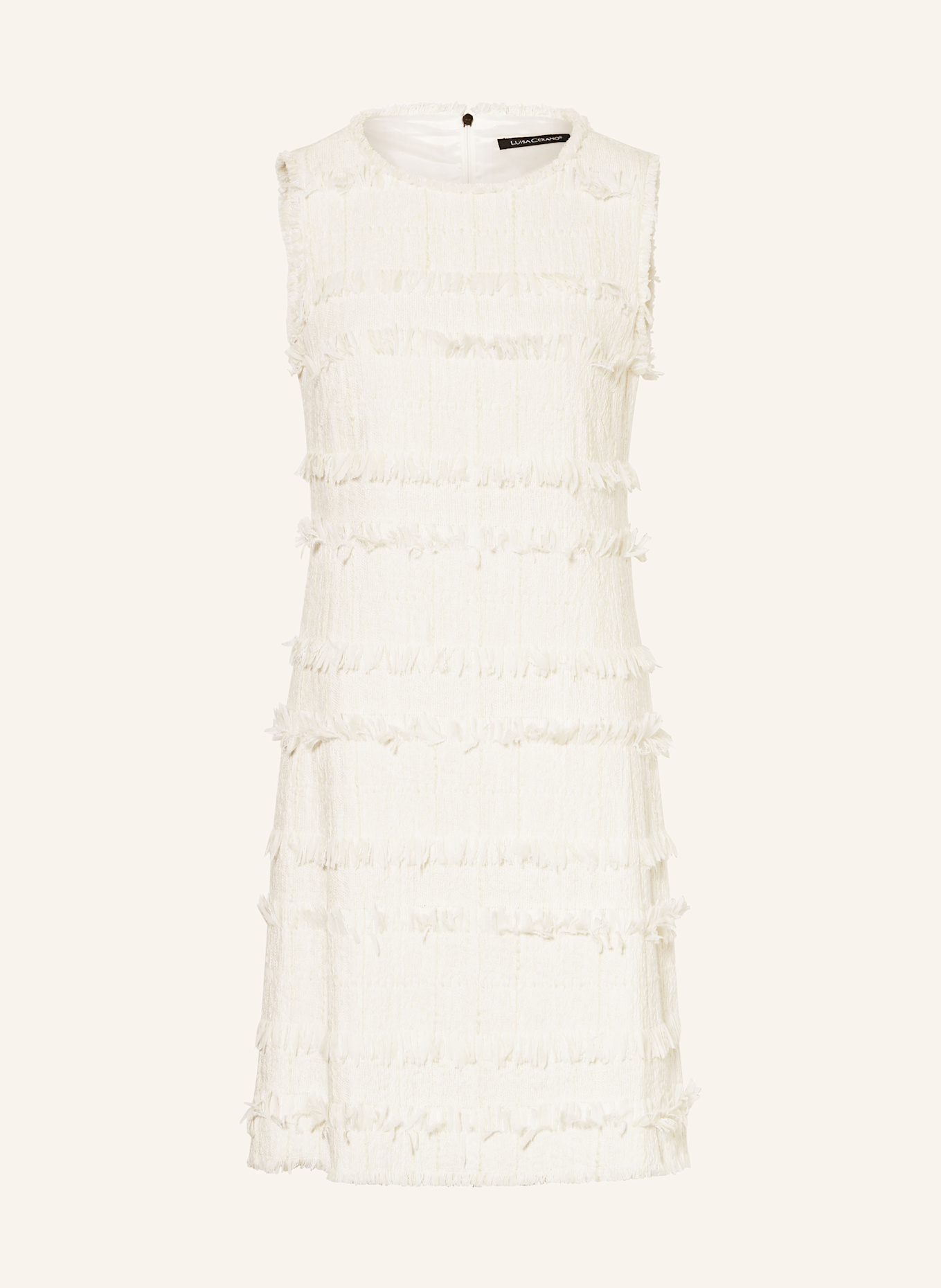 Платье из твида Luisa Cerano, экрю
Платье из твида Luisa Cerano, экрю