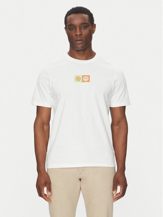 Футболка обычного кроя ELYZT00492 Element, белый 
Футболка обычного кроя ELYZT00492 Element, белый