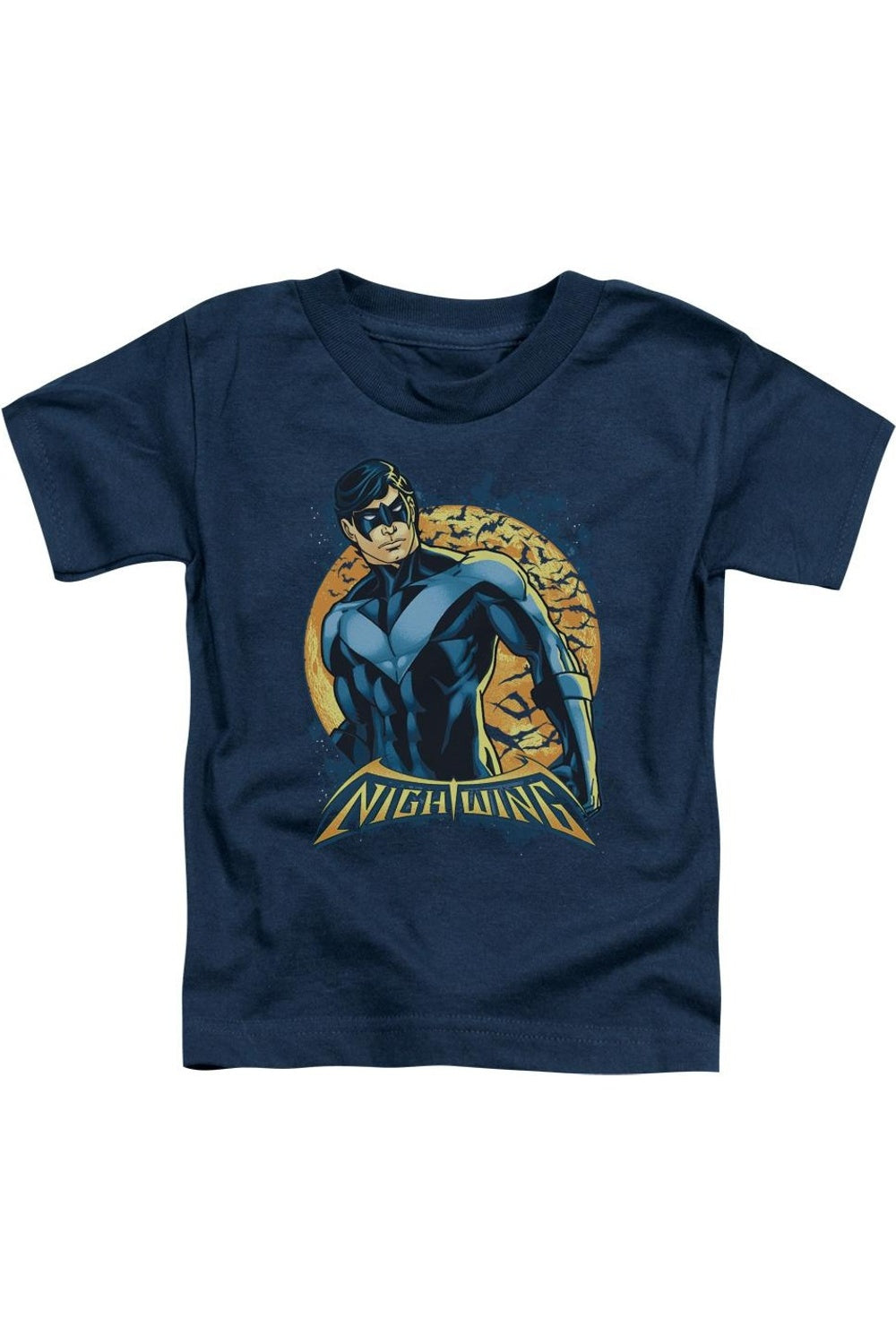 Футболка для малышей Batman Nightwing с коротким рукавом "Лунная" Gildan, темно-синий
Футболка для малышей Batman Nightwing с коротким рукавом "Лунная" Gildan, темно-синий