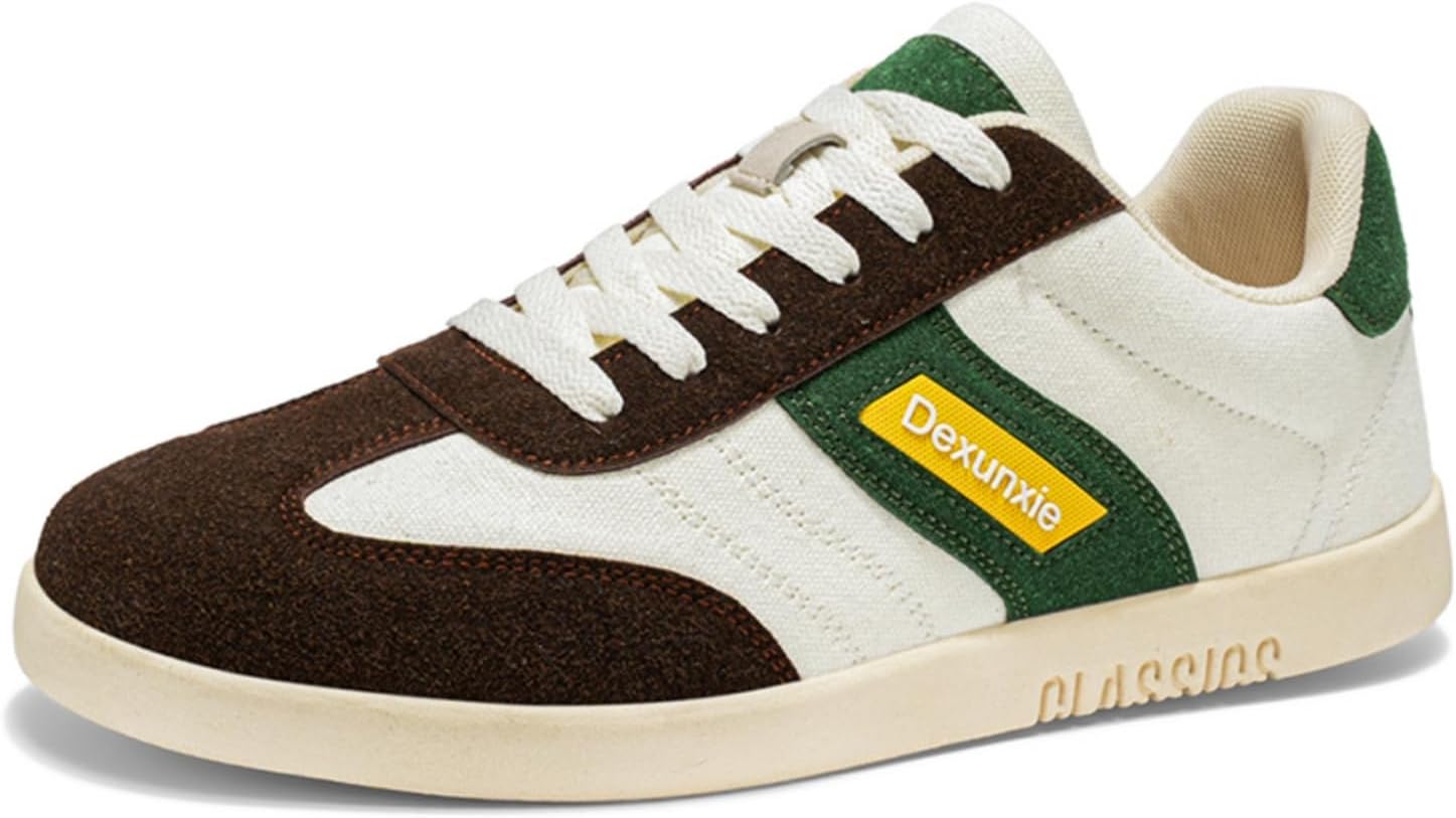 Мужские классические ретро кроссовки с резиновой подошвой - модная спортивная обувь, повседневные кеды для тенниса и скейтбординга, удобные прогулочные обувь, нескользящие тренировочные кроссовки Aokisx, белый/черный
Мужские классические ретро кроссовки с резиновой подошвой - модная спортивная обувь, повседневные кеды для тенниса и скейтбординга, удобные прогулочные обувь, нескользящие тренировочные кроссовки Aokisx, белый/черный