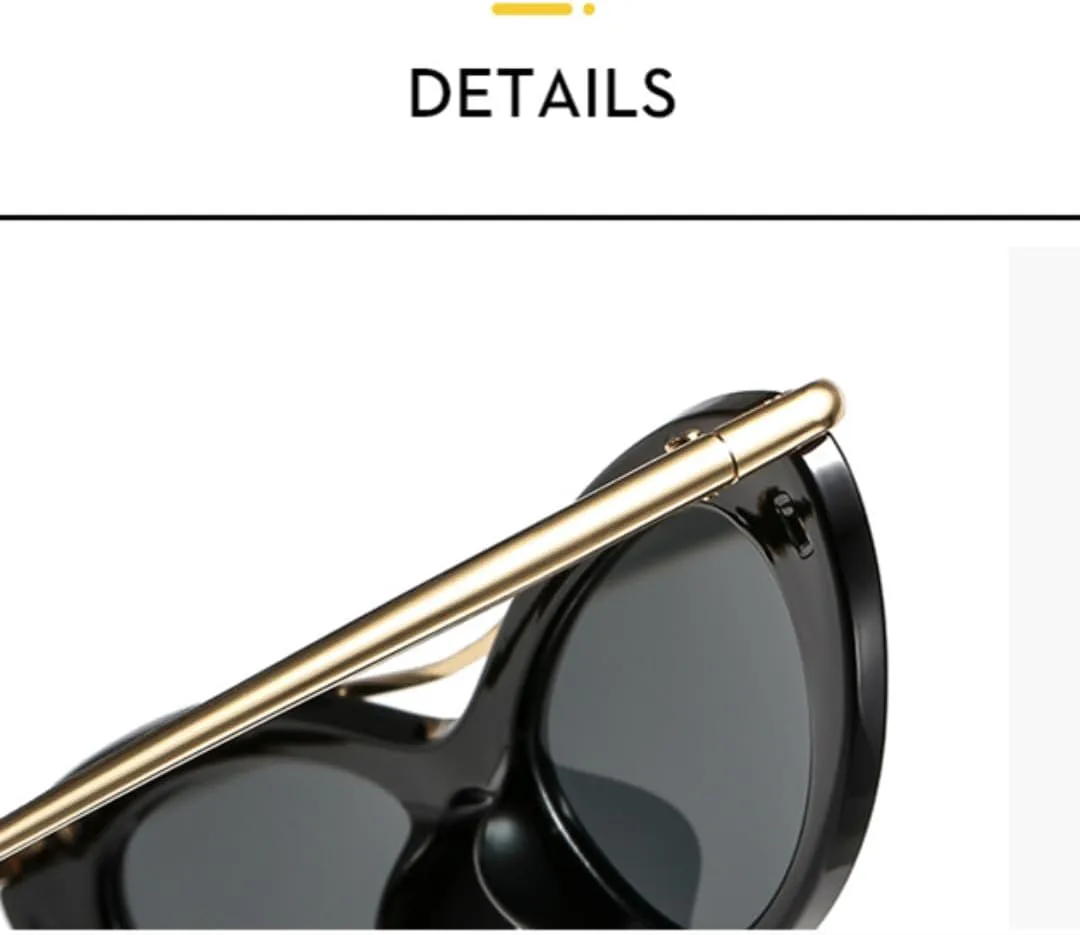 Солнцезащитные очки «кошачий глаз» в маленькой металлической оправе для женщин, роскошные винтажные панк-очки для активного отдыха и путешествий TKKTLLT, C3demibrown
Солнцезащитные очки «кошачий глаз» в маленькой металлической оправе для женщин, роскошные винтажные панк-очки для активного отдыха и путешествий TKKTLLT, C3demibrown