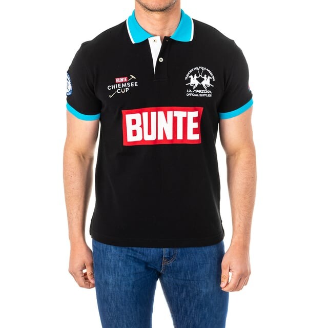 Мужская рубашка-поло с короткими рукавами и воротником с лацканами 2mps47 La Martina, черный
Мужская рубашка-поло с короткими рукавами и воротником с лацканами 2mps47 La Martina, черный