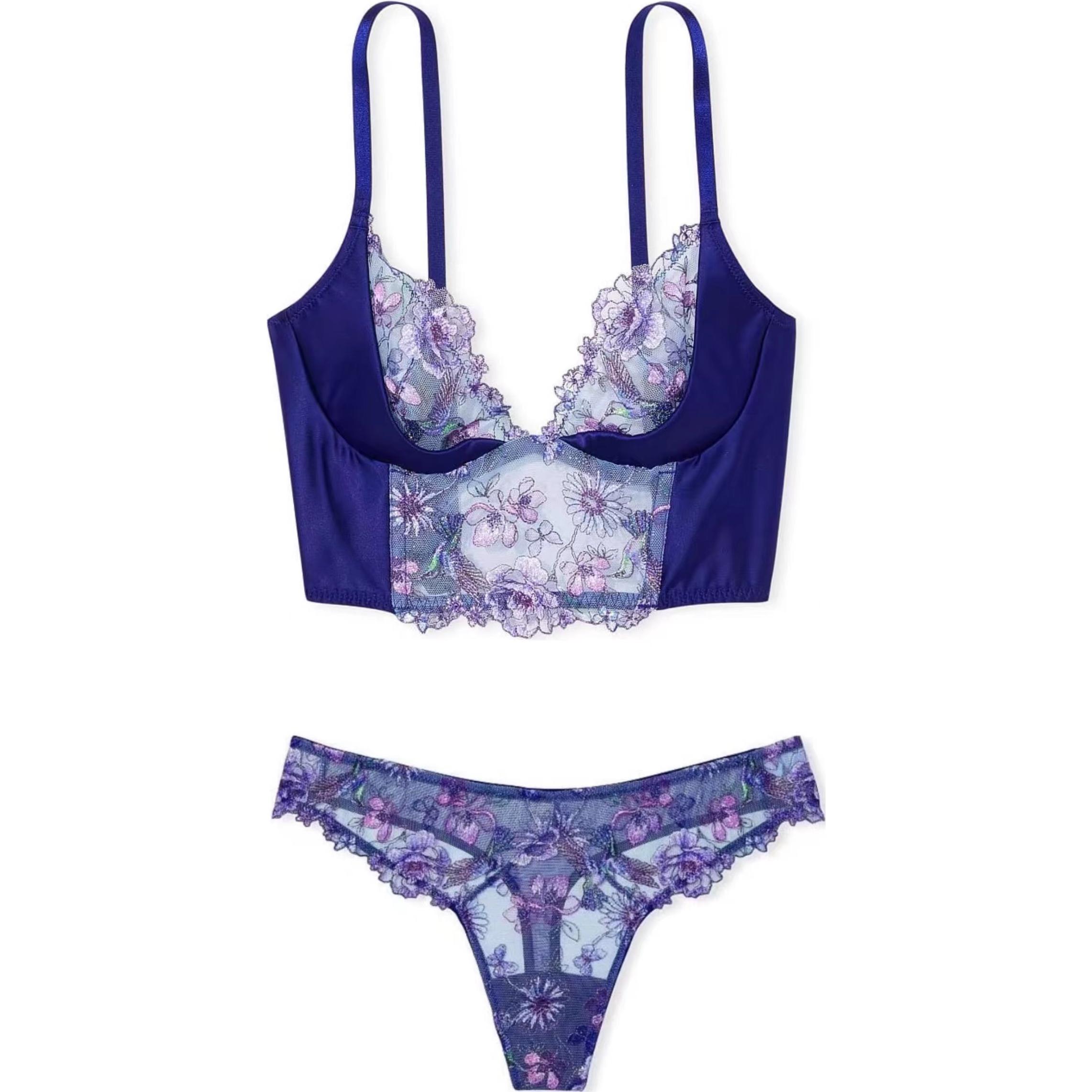 Комплект нижнего белья Victoria's Secret женский фиолетовый
Комплект нижнего белья Victoria's Secret женский фиолетовый