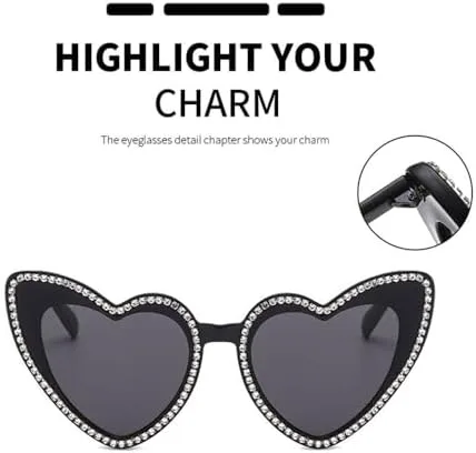 Сексуальные солнцезащитные очки в форме сердца с бриллиантами, винтажные солнцезащитные очки в форме сердца, ретро-очки с защитой от УФ-излучения UV400 MTZJH, Beige
Сексуальные солнцезащитные очки в форме сердца с бриллиантами, винтажные солнцезащитные очки в форме сердца, ретро-очки с защитой от УФ-излучения UV400 MTZJH, Beige