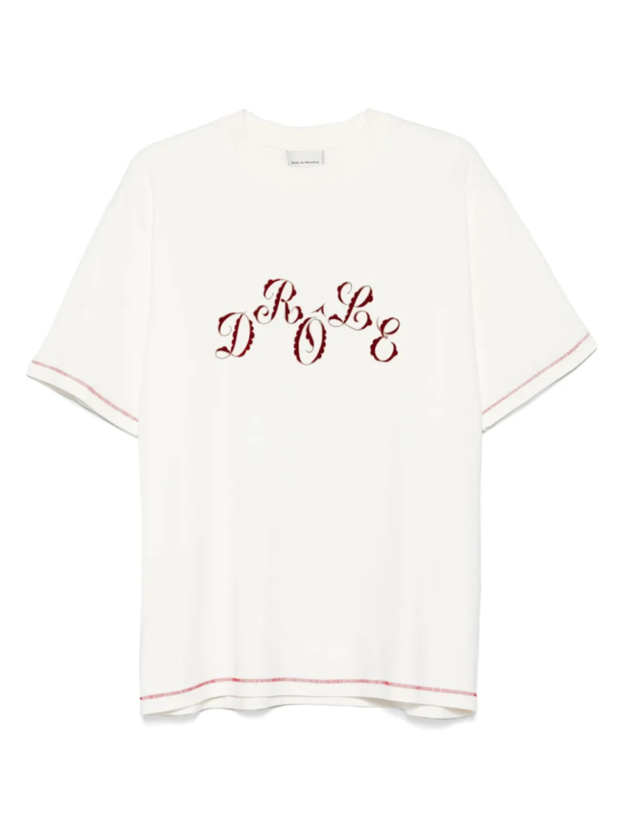 Футболка из хлопка Drôle De Monsieur, нейтральный
Футболка из хлопка Drôle De Monsieur, нейтральный