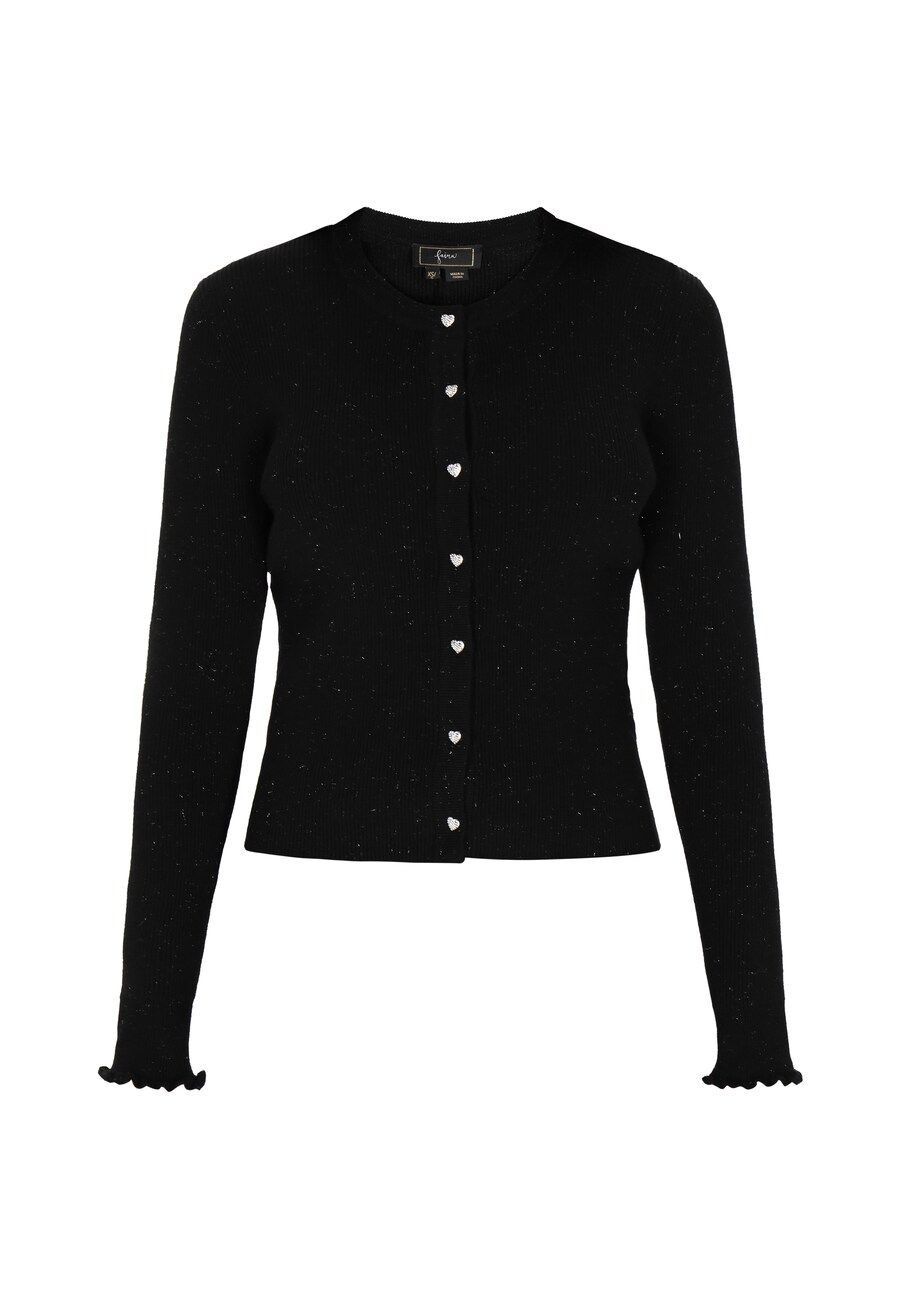 Вязаный кардиган faina, черный
Вязаный кардиган faina, черный
