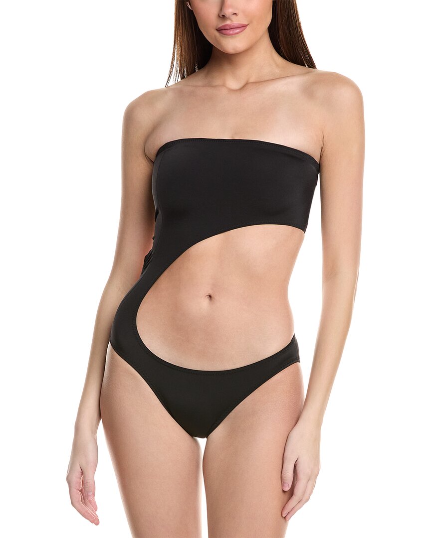 Женский цельный купальник Norma Kamali, черный
Женский цельный купальник Norma Kamali, черный