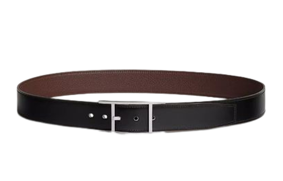 Кожаный ремень Hermès из телячьей кожи Квентен Того мужской черный 32 мм HERMES
Кожаный ремень Hermès из телячьей кожи Квентен Того мужской черный 32 мм HERMES