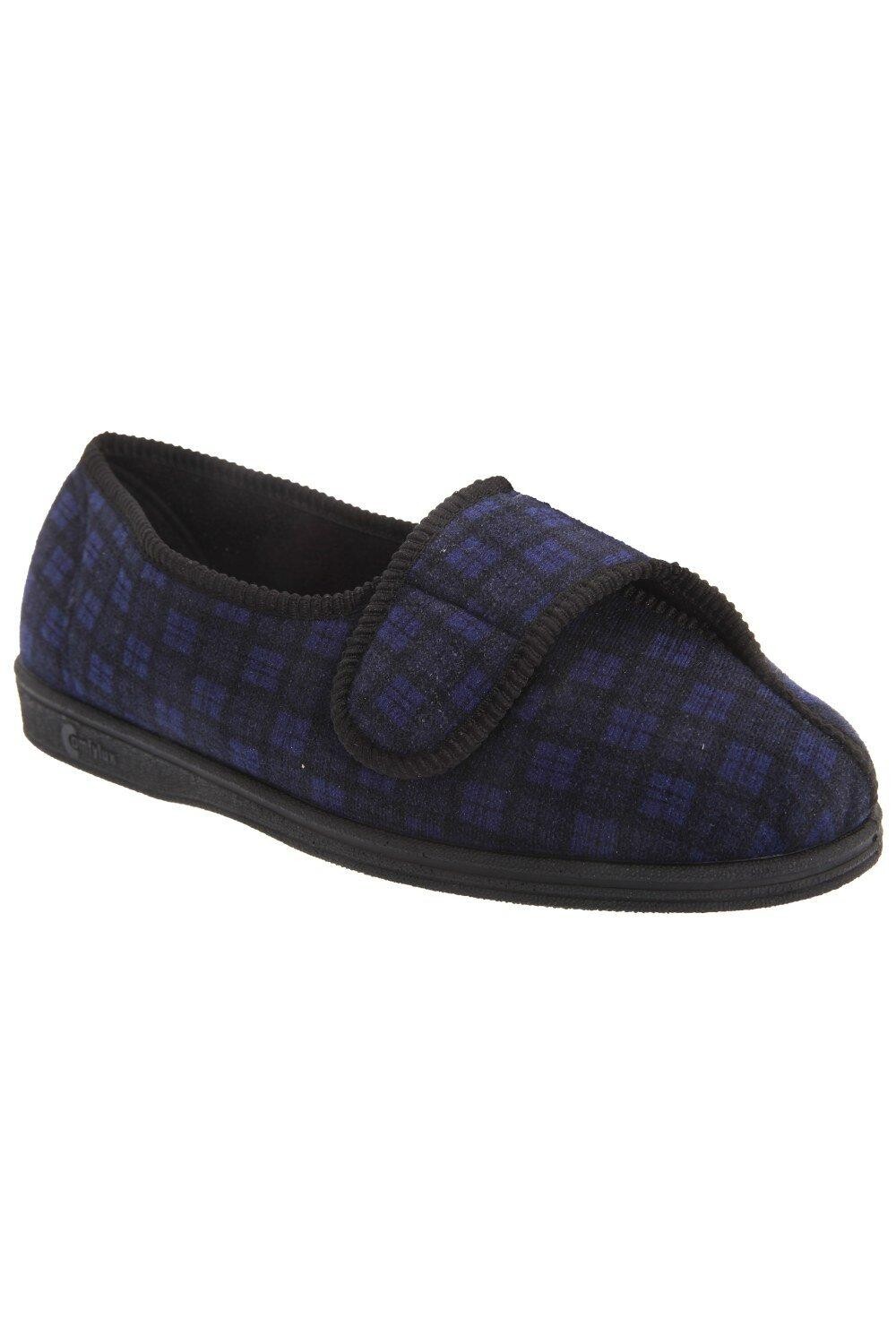 Сверхширокие тапочки Georgie Comfylux, темно-синий
Сверхширокие тапочки Georgie Comfylux, темно-синий