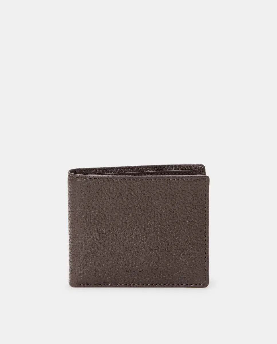 Кожаный кошелек с визитницами Dustin, коричневый
Кожаный кошелек с визитницами Dustin, коричневый