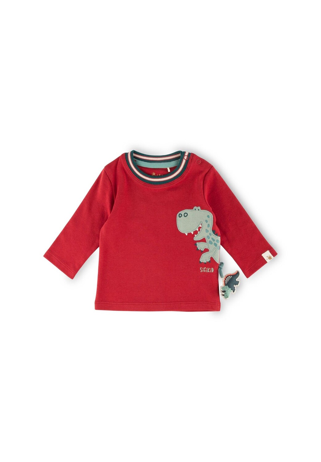 Рубашка с длинными рукавами Dino World, для малышей и малышей Sigikid, красный
Рубашка с длинными рукавами Dino World, для малышей и малышей Sigikid, красный