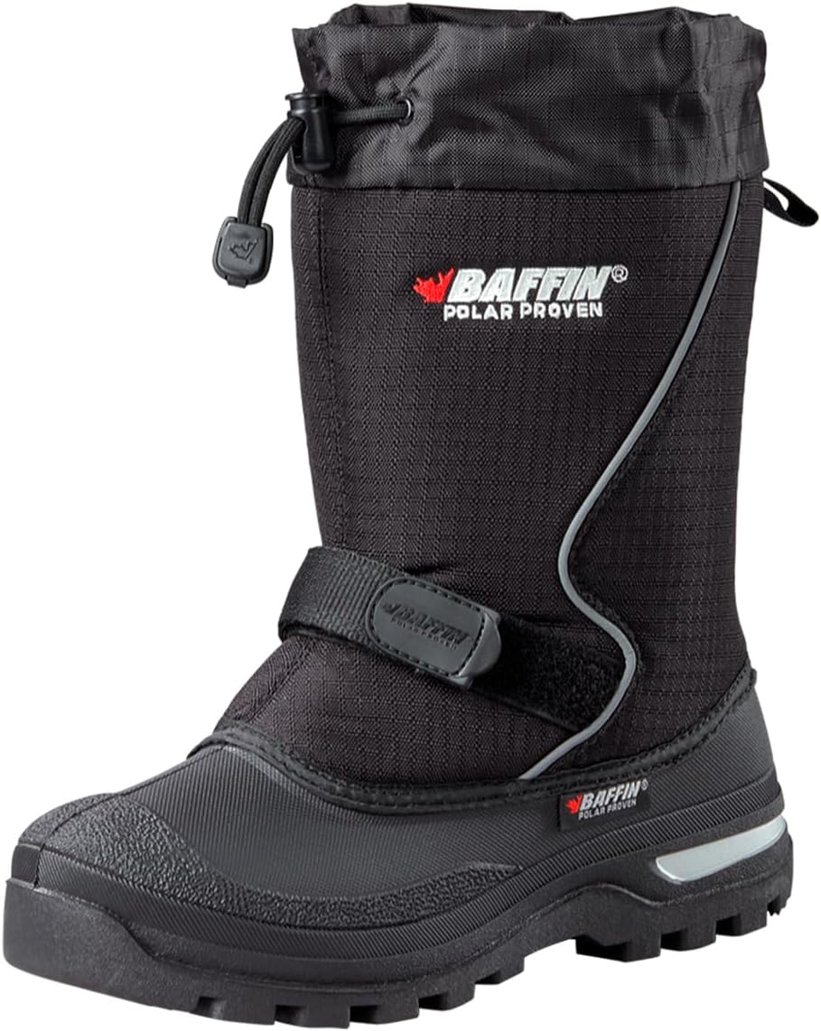 Детские зимние высокие уличные сапоги Baffin Kids' Junior MUSTANG, водонепроницаемые, утепленные, дышащие, из нейлона/резины, предназначенные для холодной тундры, Little Kid (4-8 Years) Black
Детские зимние высокие уличные сапоги Baffin Kids' Junior MUSTANG, водонепроницаемые, утепленные, дышащие, из нейлона/резины, предназначенные для холодной тундры, Little Kid (4-8 Years) Black