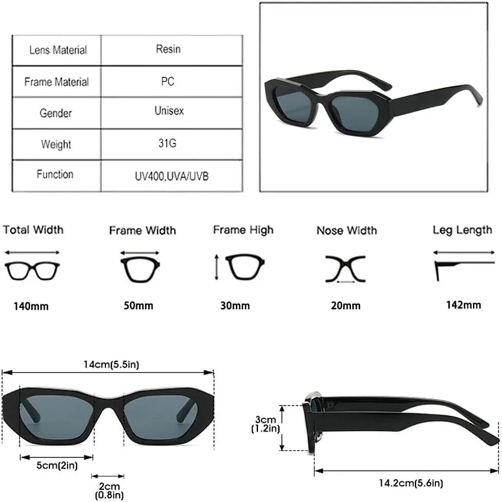 Женские солнцезащитные очки неправильной формы, защита от УФ-излучения UV400, ретро-леопардовый принт, мужские панк-очки с градиентным переходом цвета VFDHN, 7
Женские солнцезащитные очки неправильной формы, защита от УФ-излучения UV400, ретро-леопардовый принт, мужские панк-очки с градиентным переходом цвета VFDHN, 7
