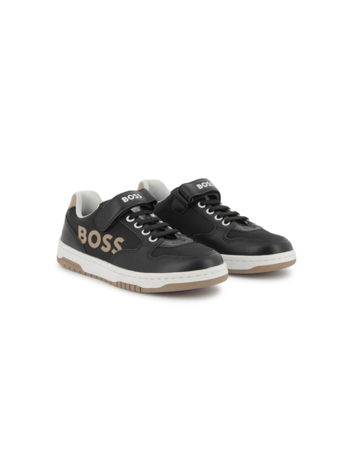 BOSS Kidswear кроссовки с логотипом, черный
BOSS Kidswear кроссовки с логотипом, черный