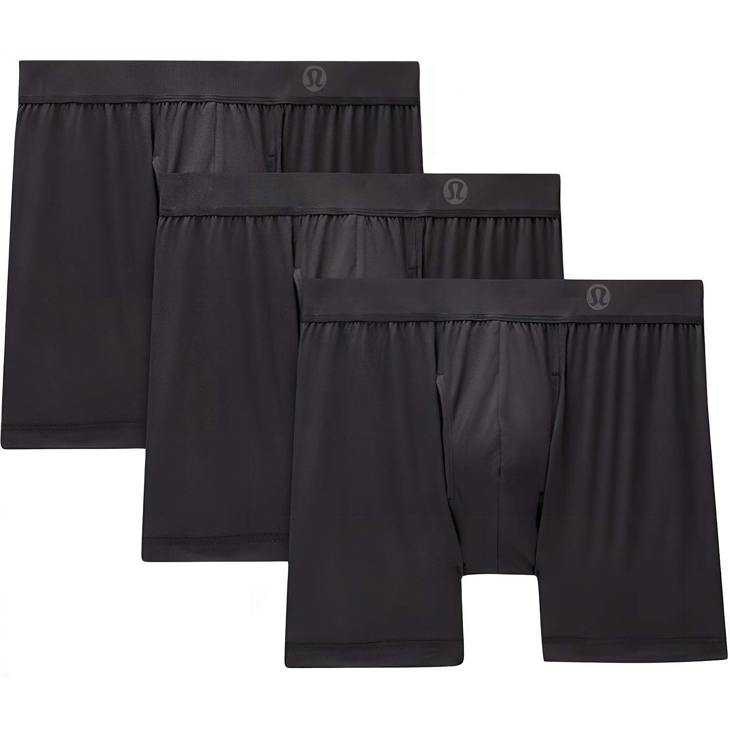 Мужские трусы 3 штуки Lululemon, черный
Мужские трусы 3 штуки Lululemon, черный